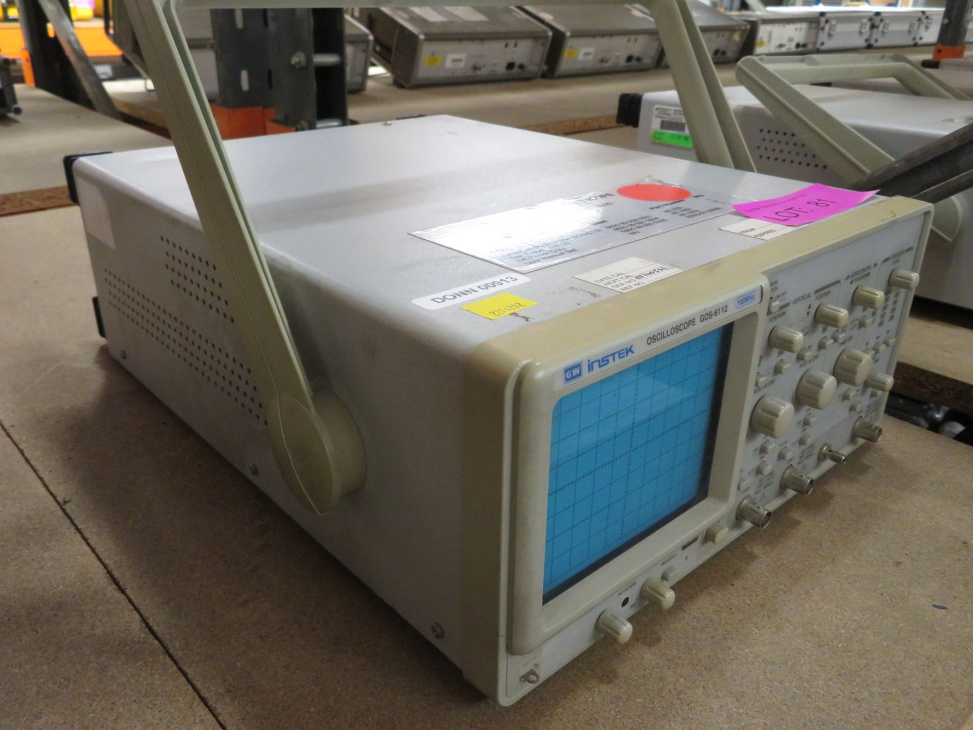 GW Instek oscilloscope GOS-6112 100MHz - Image 4 of 5