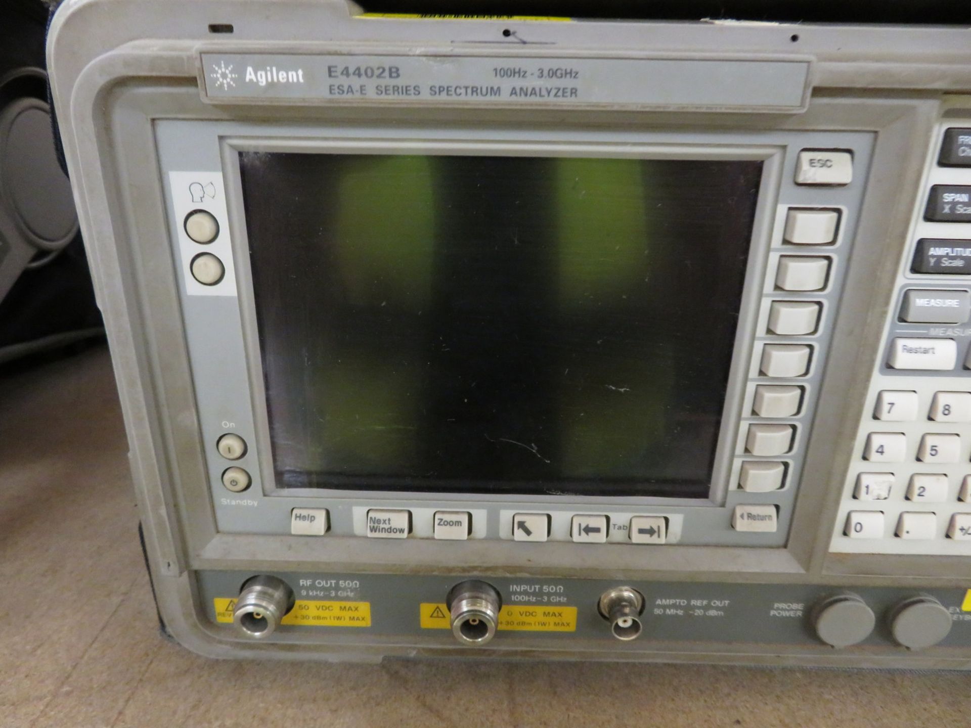 Agilent E4402B 100Hz - 3GHz spectrum analyzer - Image 2 of 4