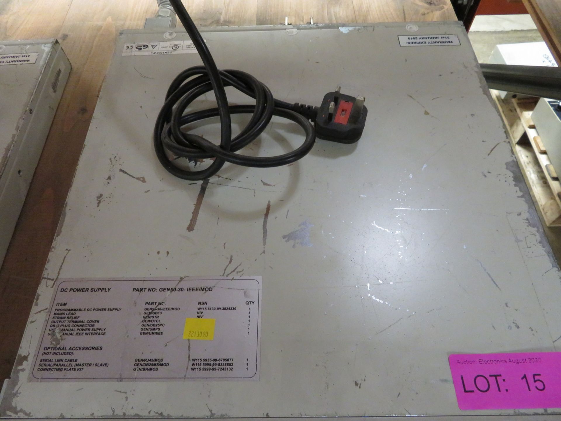 Lambda DC power supply GEN1500W - Image 4 of 5