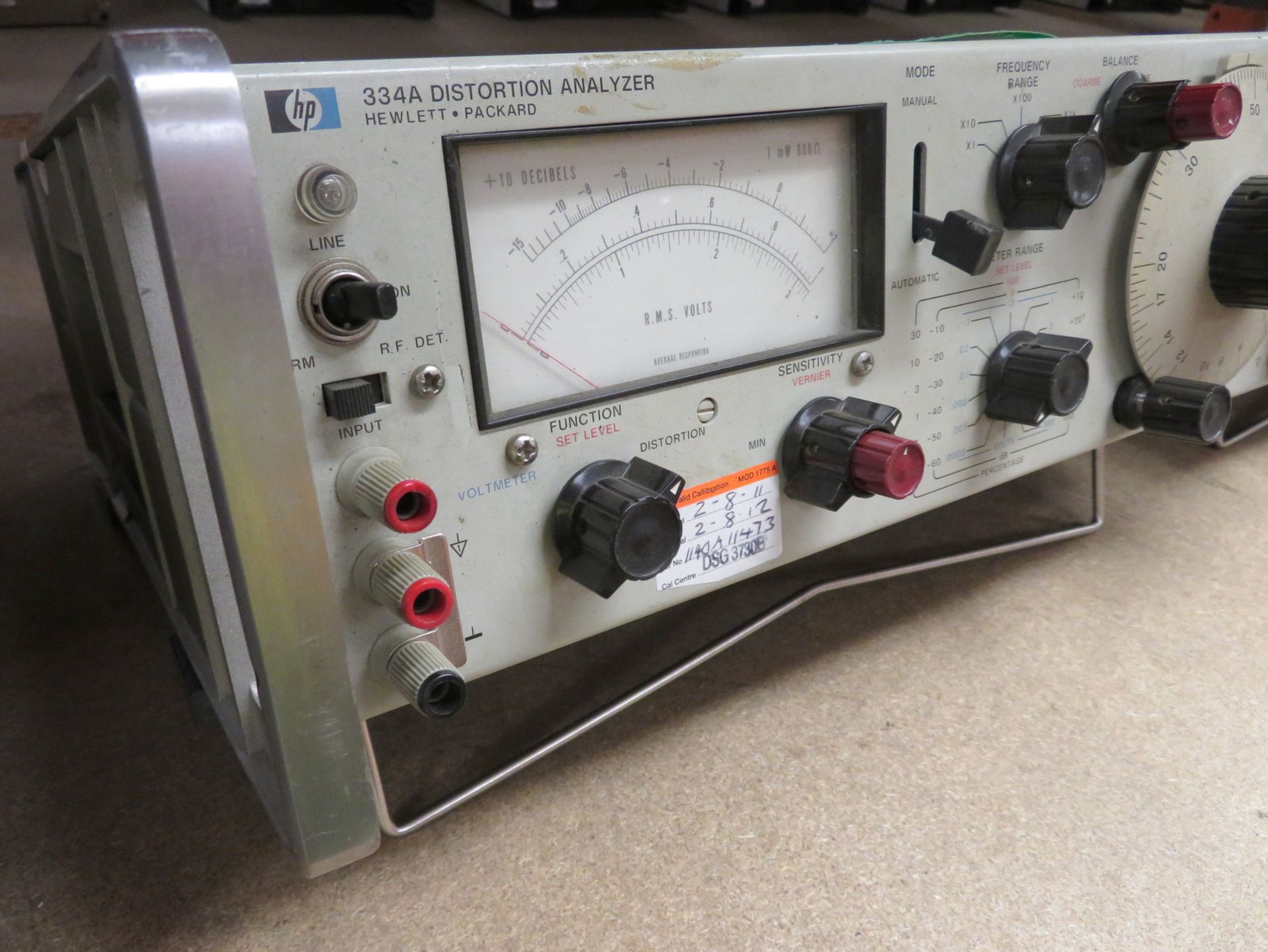 HP 334A distortion analyzer - Image 2 of 3