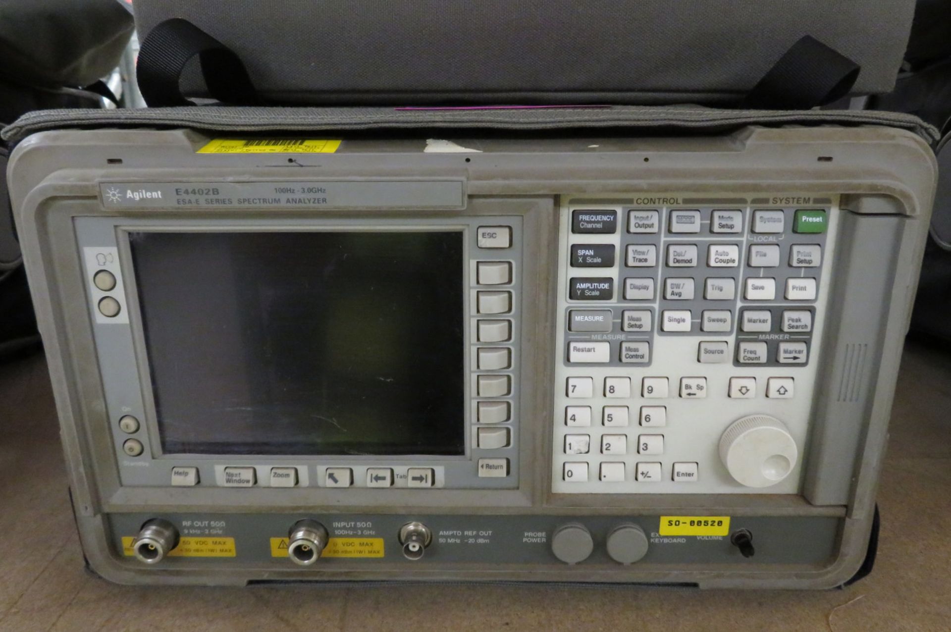 Agilent E4402B 100Hz - 3GHz spectrum analyzer