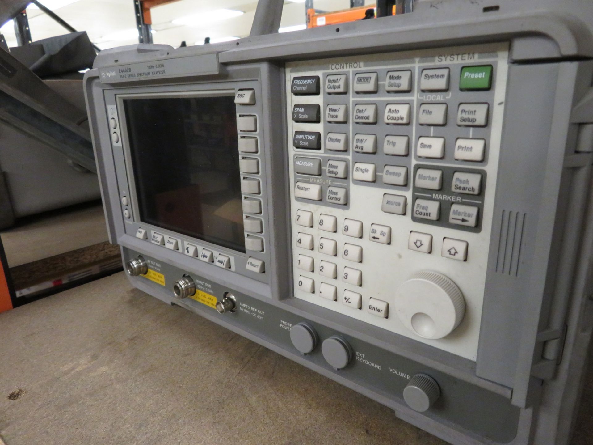 Agilent E4402B 100Hz - 3GHz spectrum analyzer - Image 3 of 6