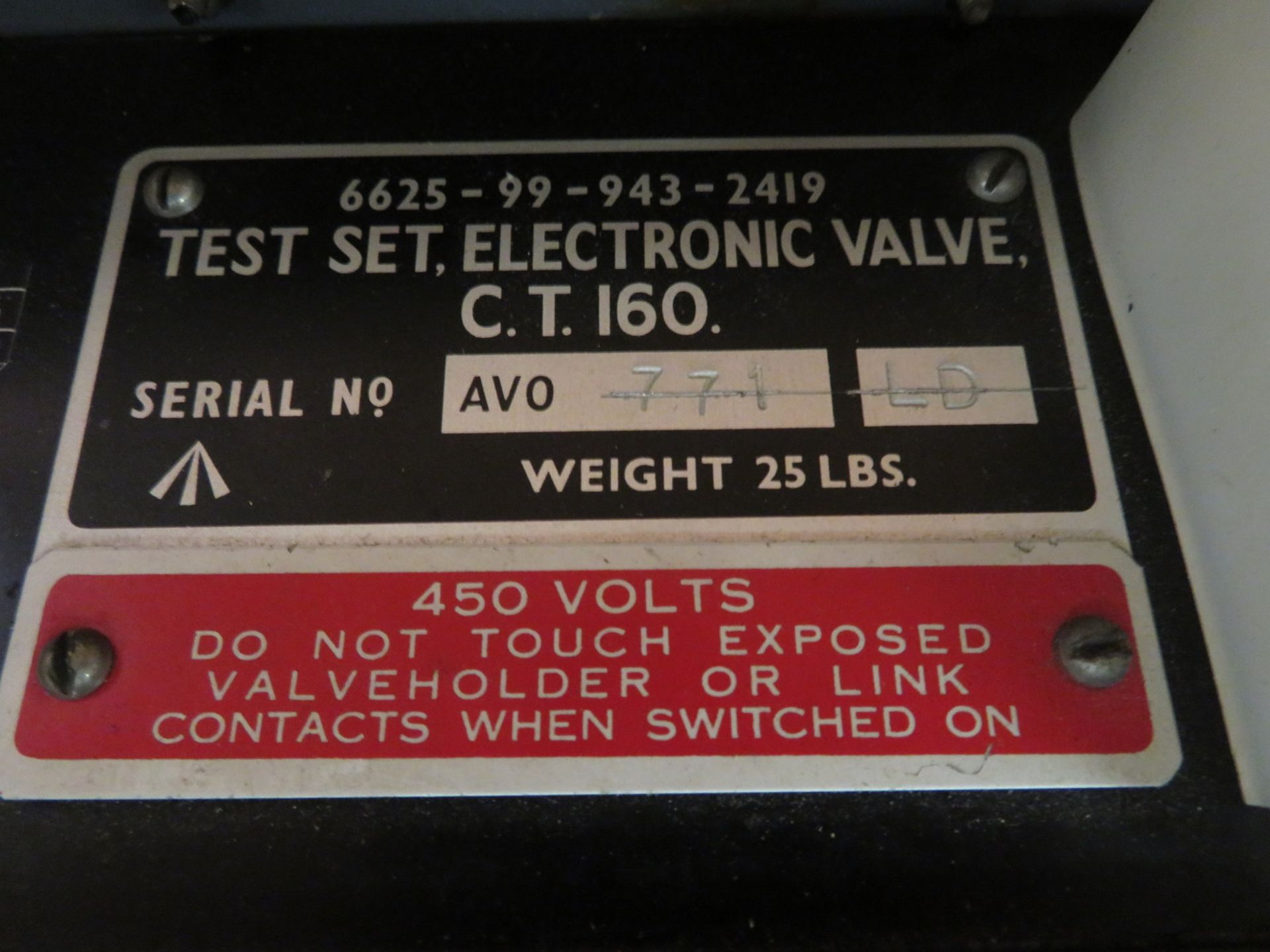 Test set electronic valve CT161 - Image 4 of 4