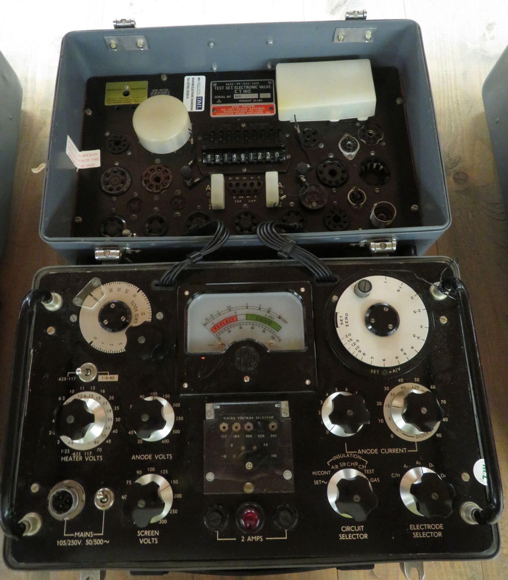 Test set electronic valve CT162