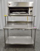 Falcon 900SX Series EN2034-95 Gas Grill with Stand.