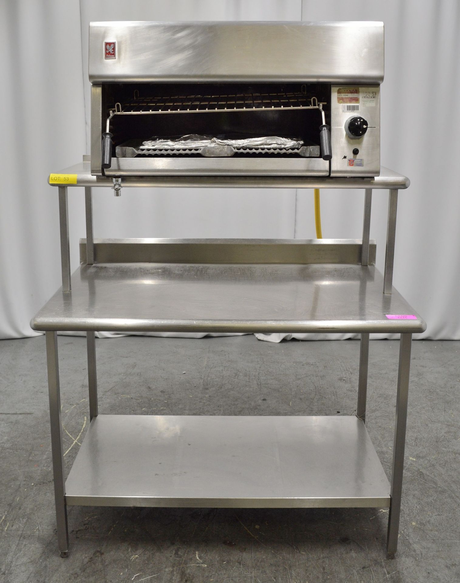 Falcon 900SX Series EN2034-95 Gas Grill with Stand.