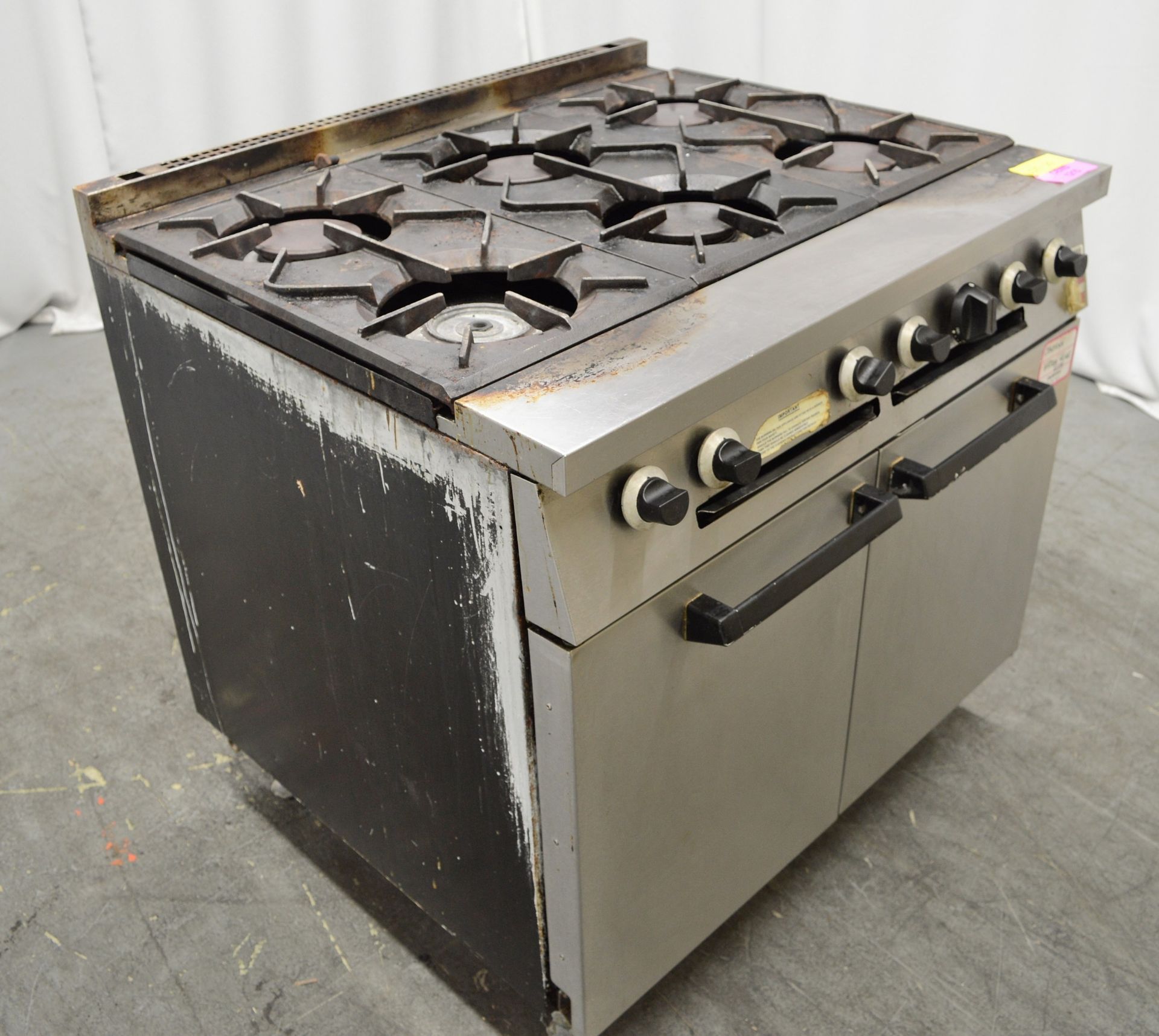 Falcon 6 Gas Burner Hob and Oven. - Image 2 of 7