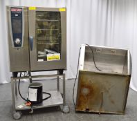 Rational SCC WE 101 10 Rack Combi Oven on Stand 3 Phase. Lockhart VV61/101 E Extractor Fan