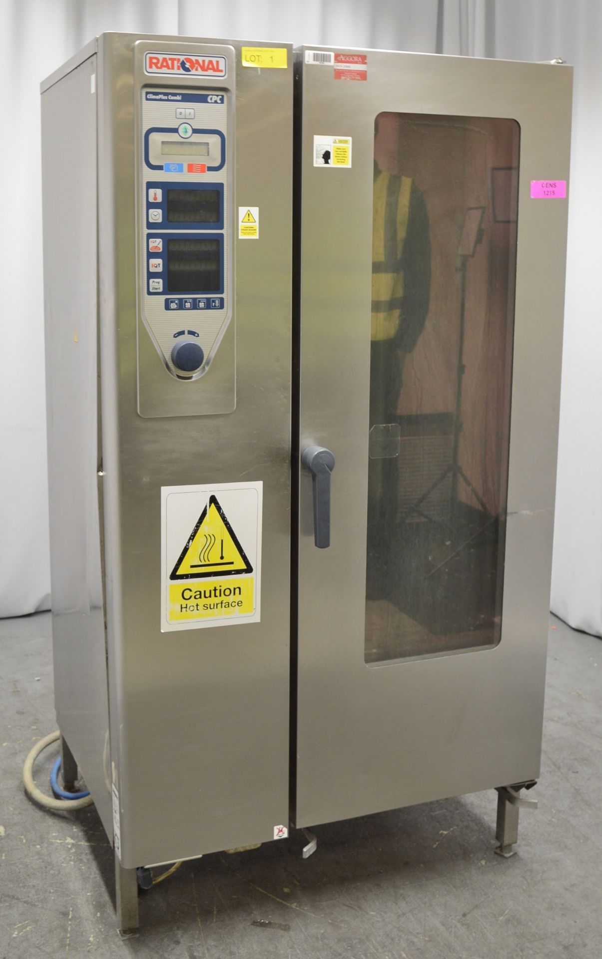 Rational CPC 201/04 20 Rack Combi Oven 3 Phase 38kW with Trolley.