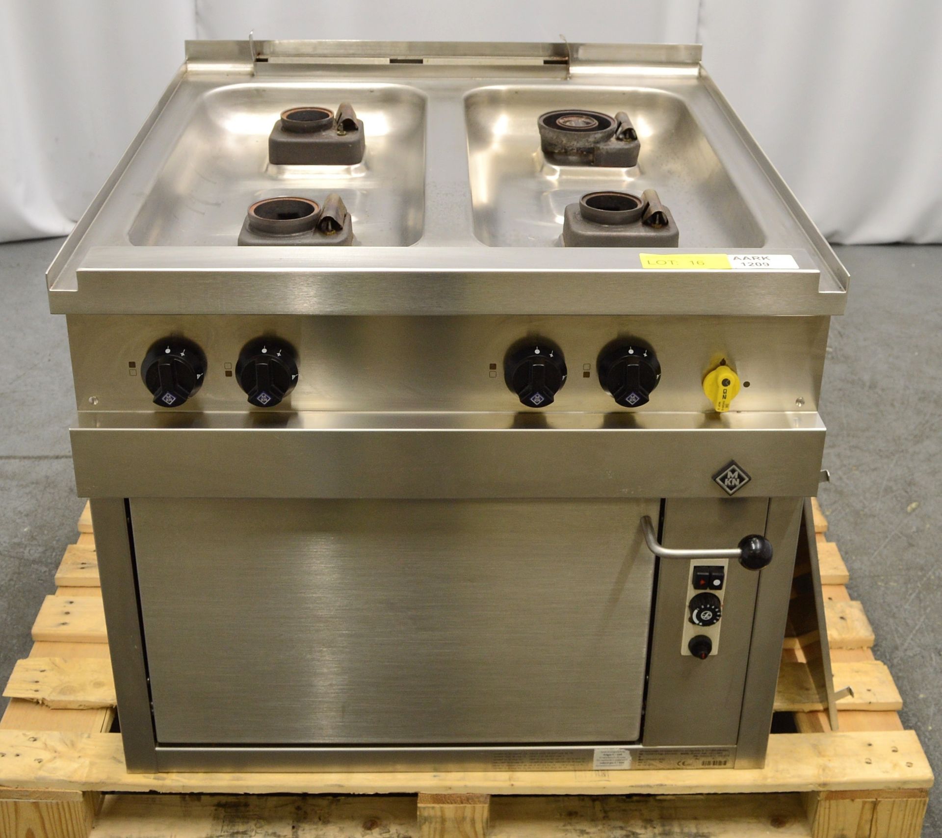 MKN 2063404S 4 Gas Burner Range Cooker.