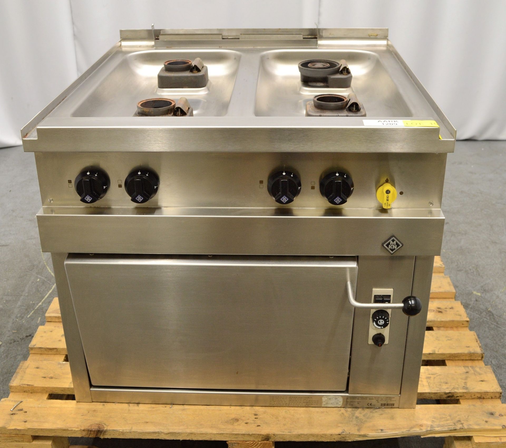 MKN 2063404S 4 Gas Burner Range Cooker.