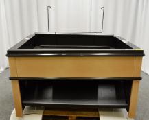 Buffet Serving Metal Unit W1450 x D1010 x H885mm.