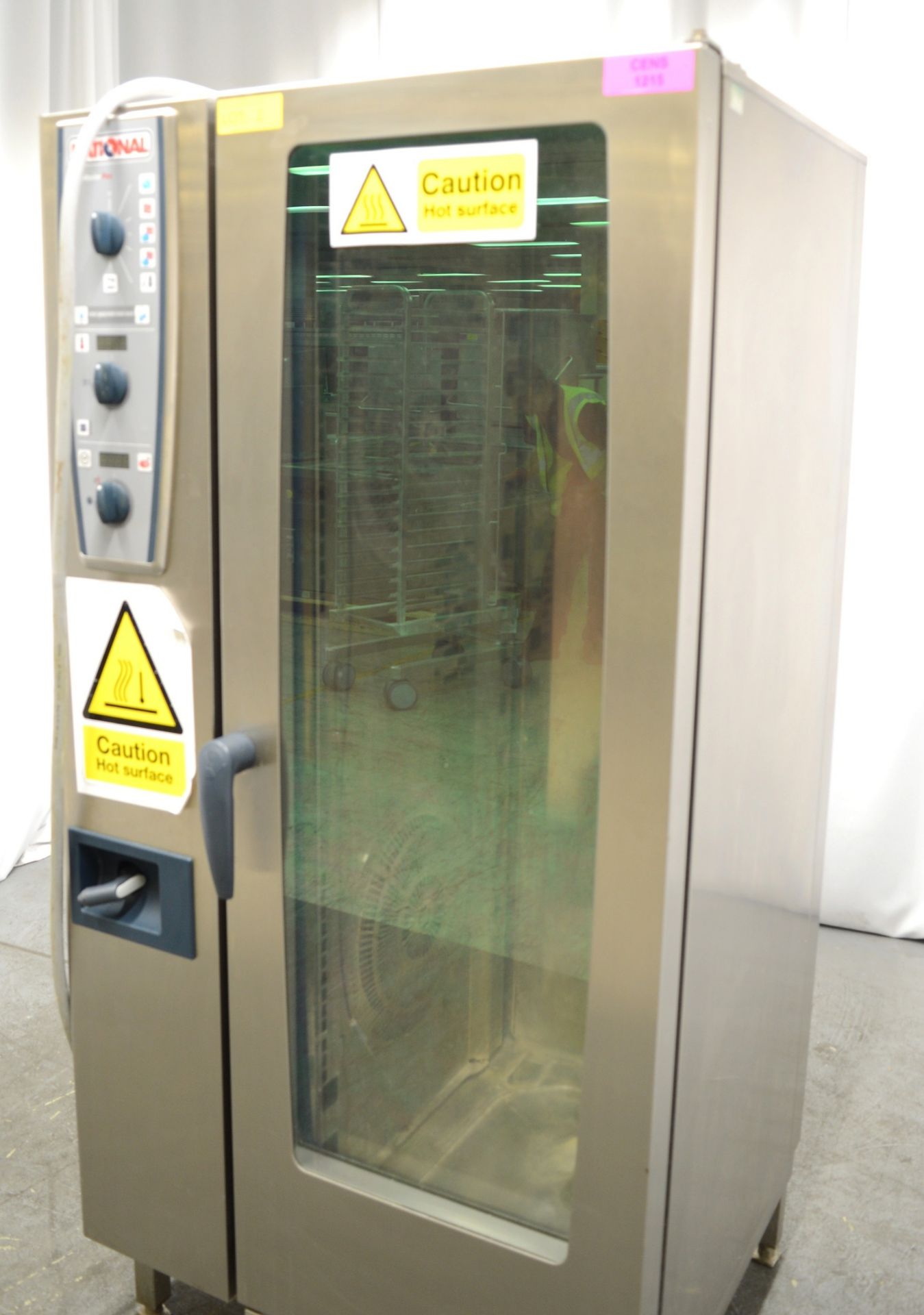 Rational CMP 201/01 20 Rack Combi Oven 3 Phase 37kW with Trolley. - Image 5 of 8