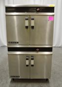 MV M Line Plus Stacked Double Gas Oven.