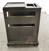 Steel Equipment Trolley on Wheels W800 x D600 x H1040mm.