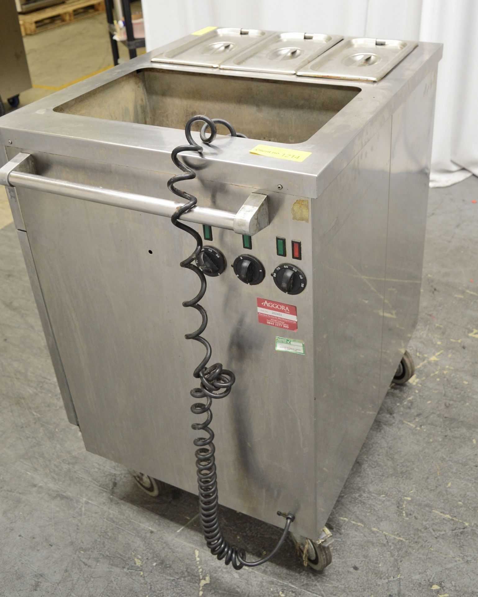 Parry Mobile Bain Marie and Warming Oven Single Phase W780 x D635mm. - Image 3 of 6