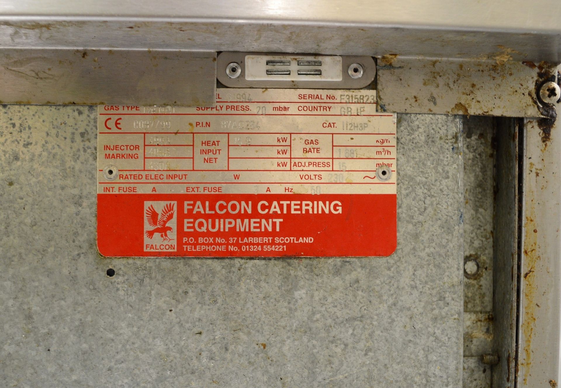 Falcon Gas Bratt Pan W900mm. - Image 6 of 7