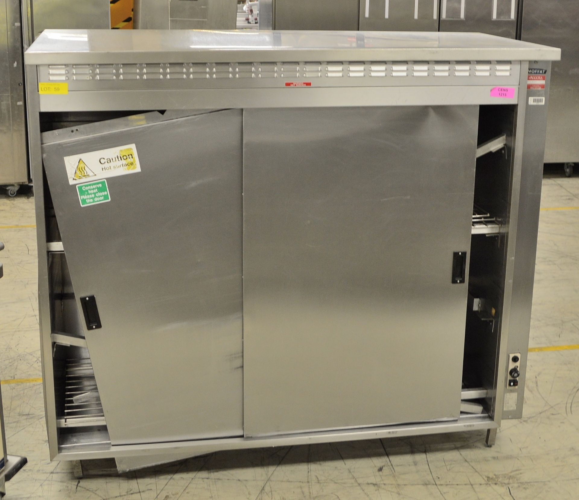 Moffat THC18G Gas Warming Cupboard in Need of Repair W1800 x D800 x H1600mm. - Image 2 of 5