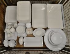 Ceramic Serving Trays, Saucers and Small Serving Bowls.