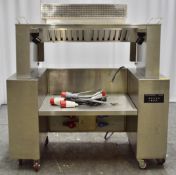 Rex Martins RMBEFCS02 Front Cooking Station W1550 x D760 x H1500mm.