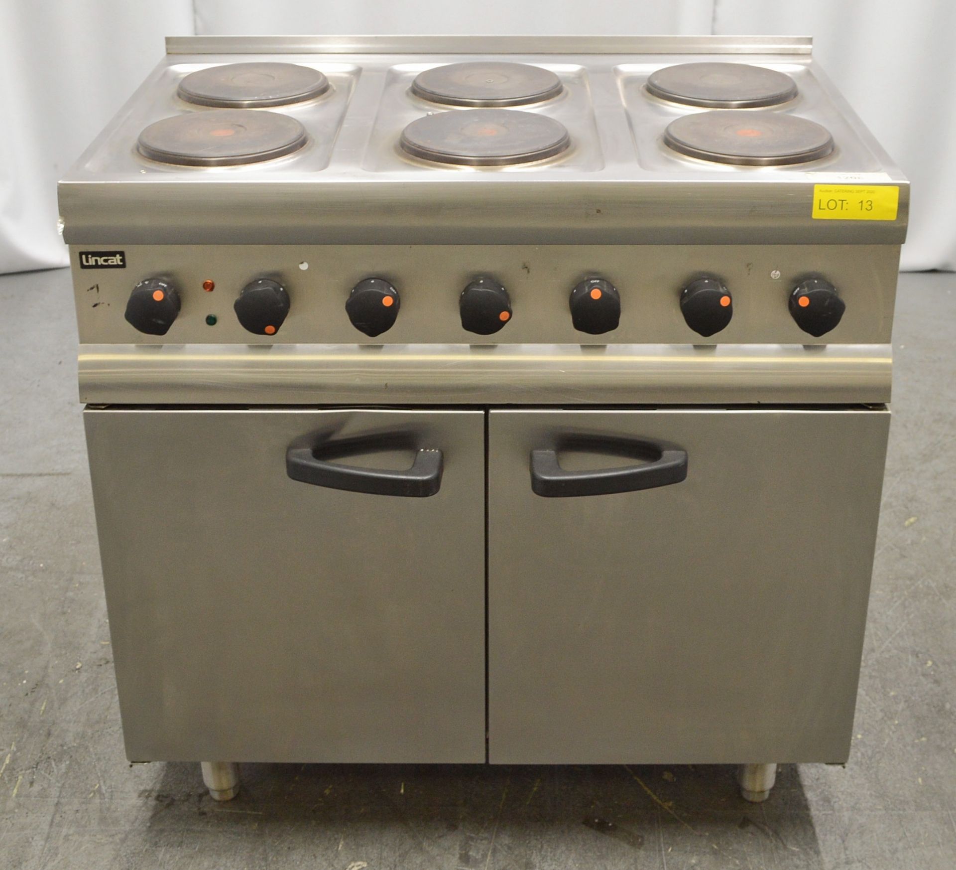 Lincat ESLR9C 6 Plate Electric Oven Range 3 Phase 16.5kW.