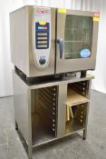 Rational SCC 61 10kW 6 Rack Combi Oven on Stand 3 Phase.