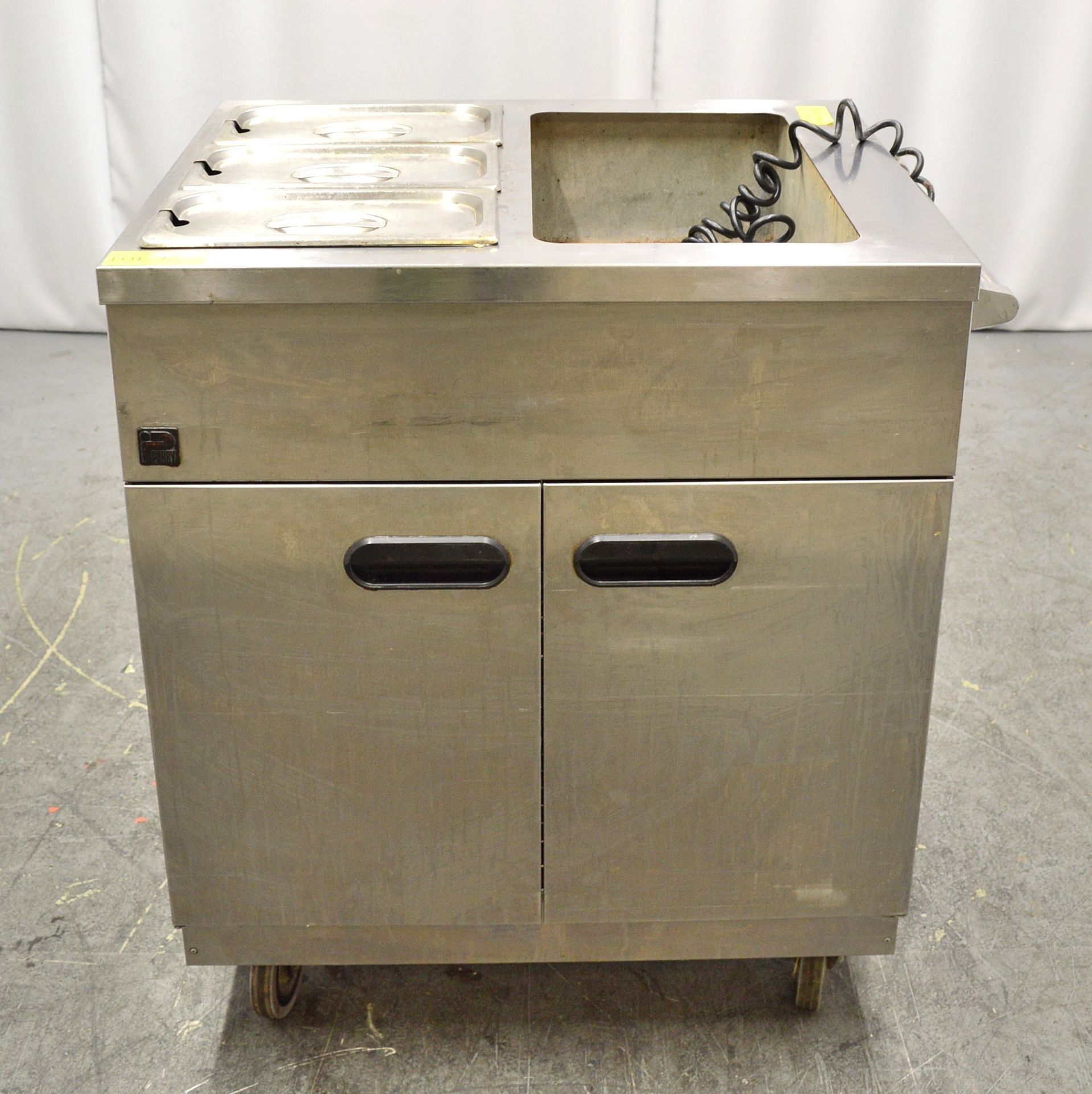 Parry Mobile Bain Marie and Warming Oven Single Phase W780 x D635mm.