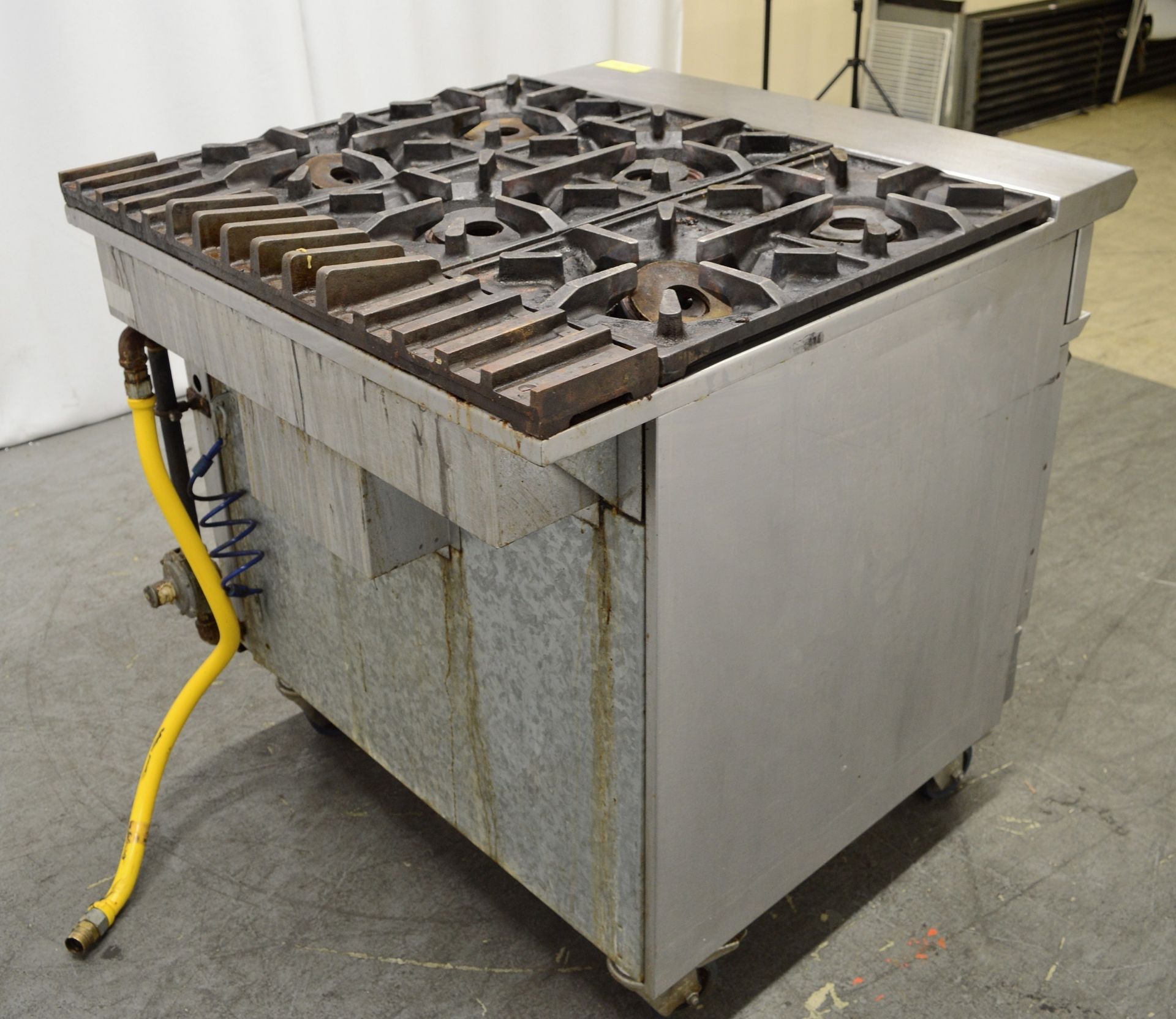 Falcon 6 Burner Gas Range Cooker. - Image 3 of 7