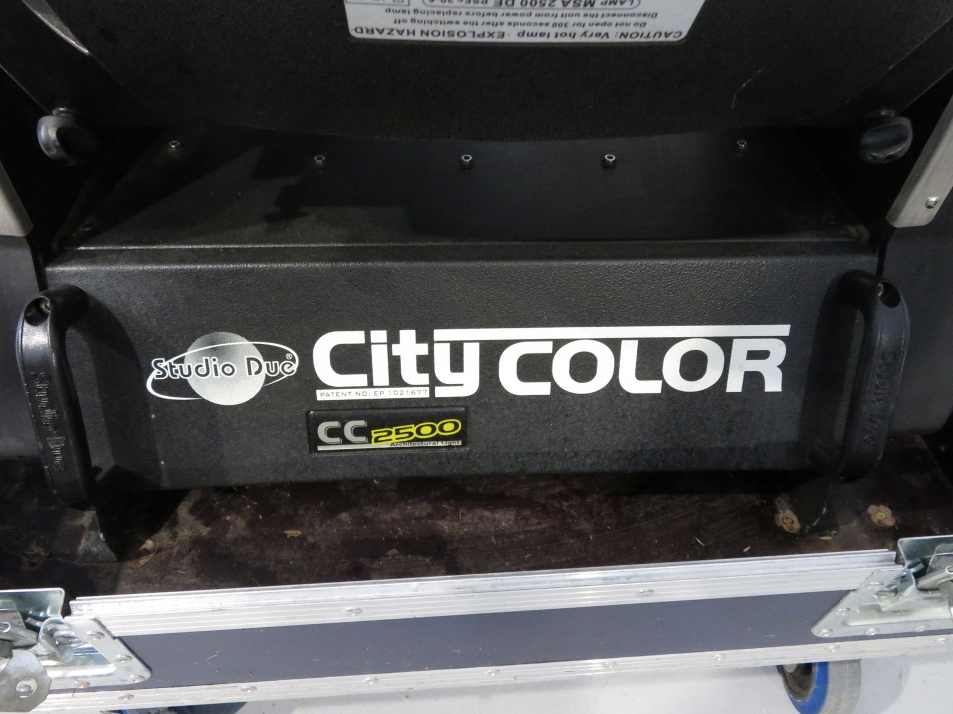 Studio Due City Colour 2500 Wash in flightcase. Working condition. Hours: 1332. - Image 7 of 9