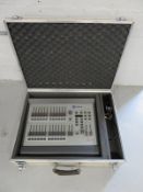 Elara Zero 88 lighting desk with flightcase. Working condition.