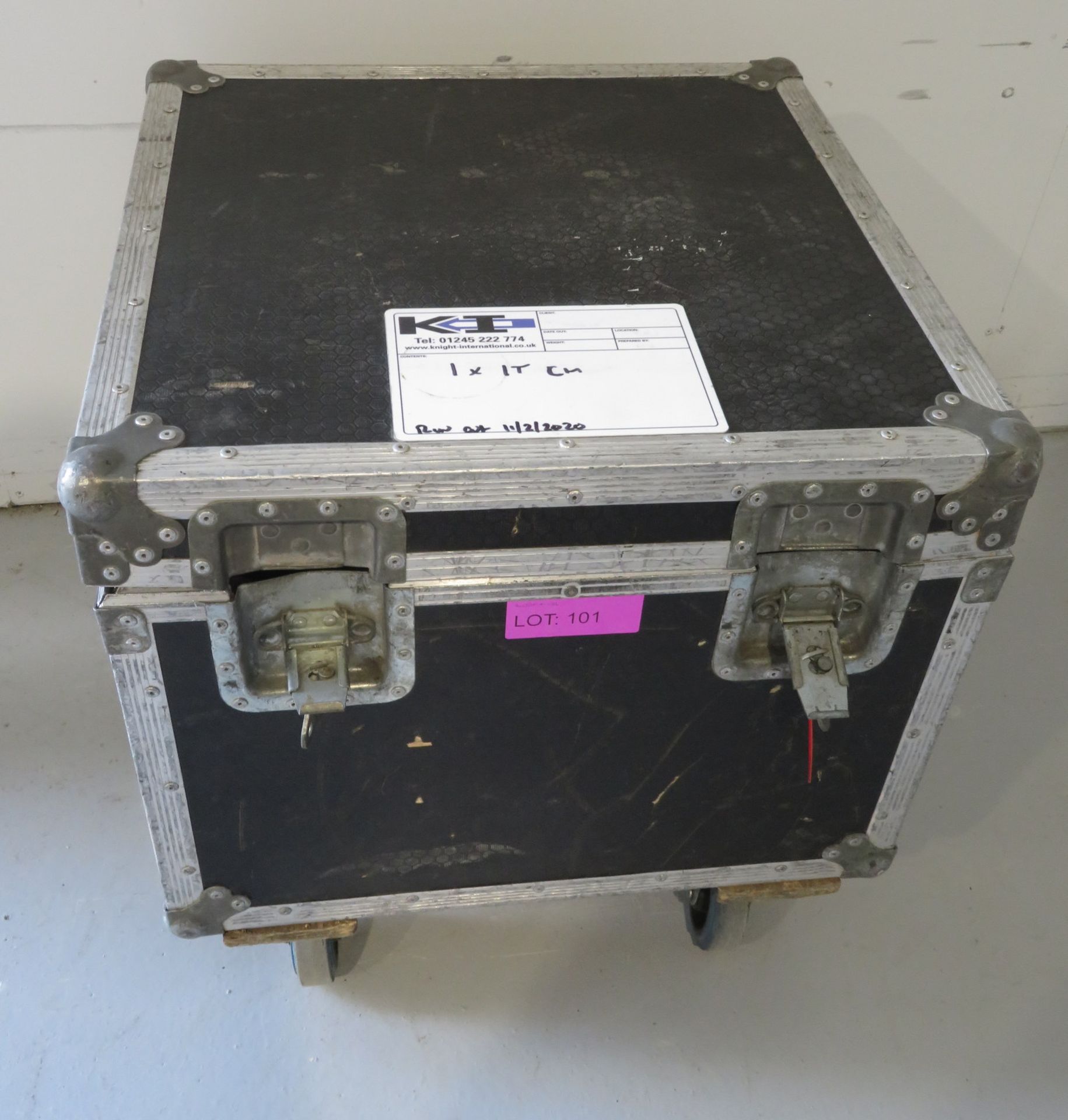 CM 1 Tonne Lodestar motorised lifting hoist with 20m chain with flightcase. - Image 6 of 6