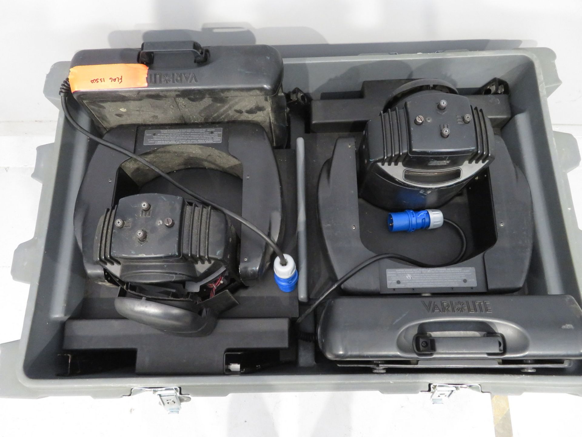 Pair of Varilite VL2402 Wash in flightcase. Includes hanging clamps and safety bonds. 1 Wo - Image 9 of 10