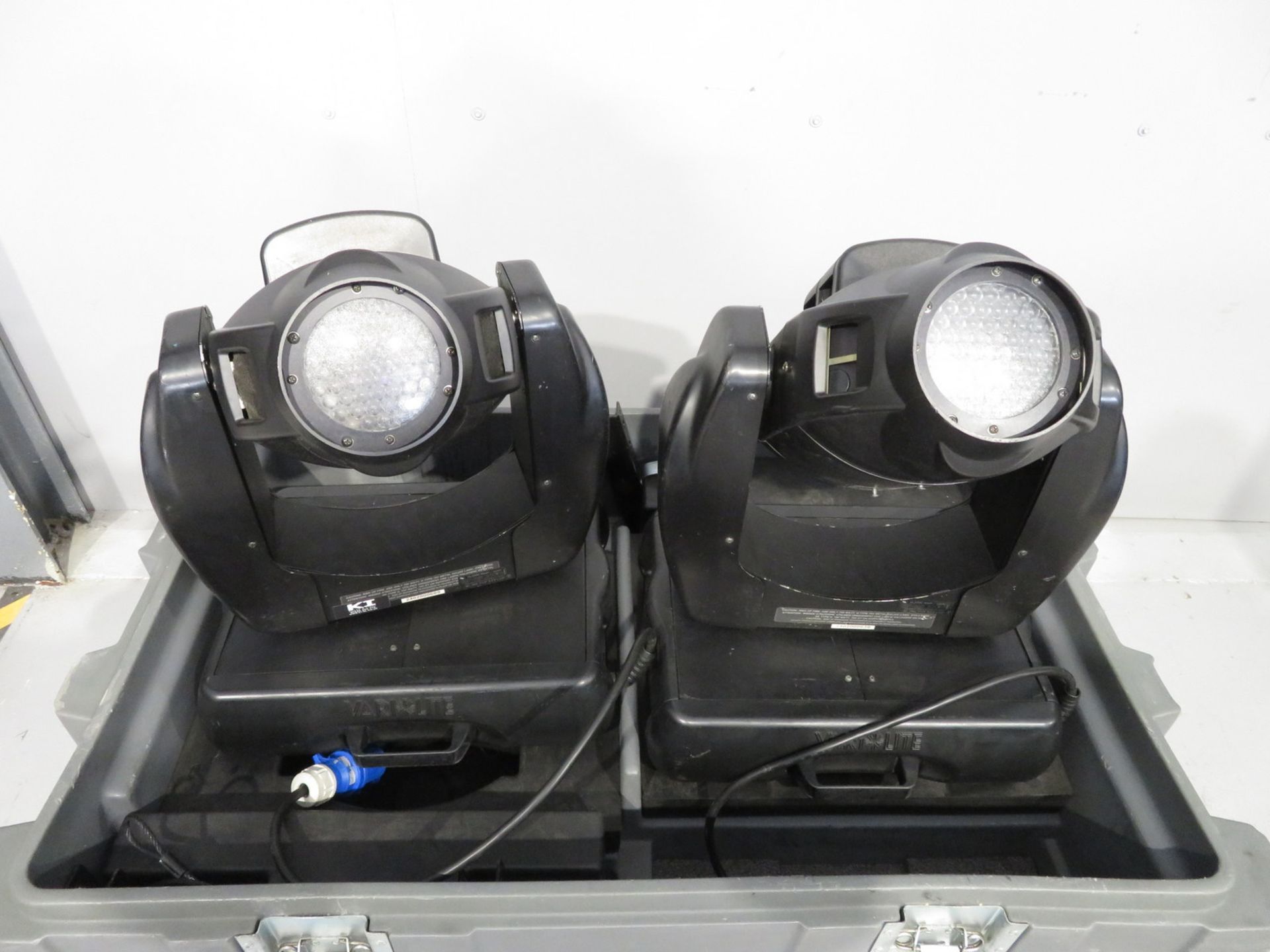 Pair of Varilite VL2402 Wash in flightcase. Includes hanging clamps and safety bonds. Work - Image 2 of 7