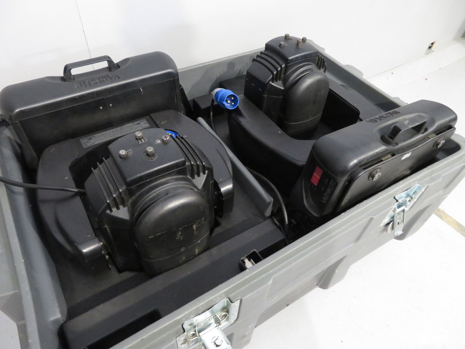 Pair of Varilite VL2402 Wash in flightcase. Includes hanging clamps and safety bonds. Work - Image 8 of 8