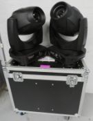 Pair of Elumen8 Evora 1000 Spot with flightcase. Very low hours, like new. Working conditi