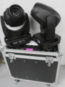 Pair of Elumen8 Evora 1000 Spot with flightcase. Very low hours, like new. Working conditi