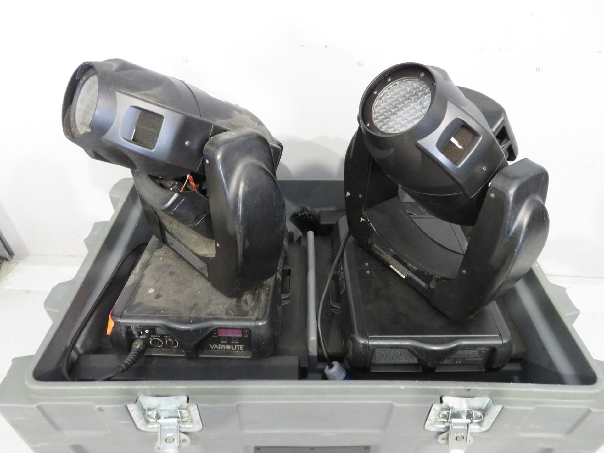 Pair of Varilite VL2402 Wash in flightcase. Includes hanging clamps and safety bonds. 1 Wo - Image 2 of 10