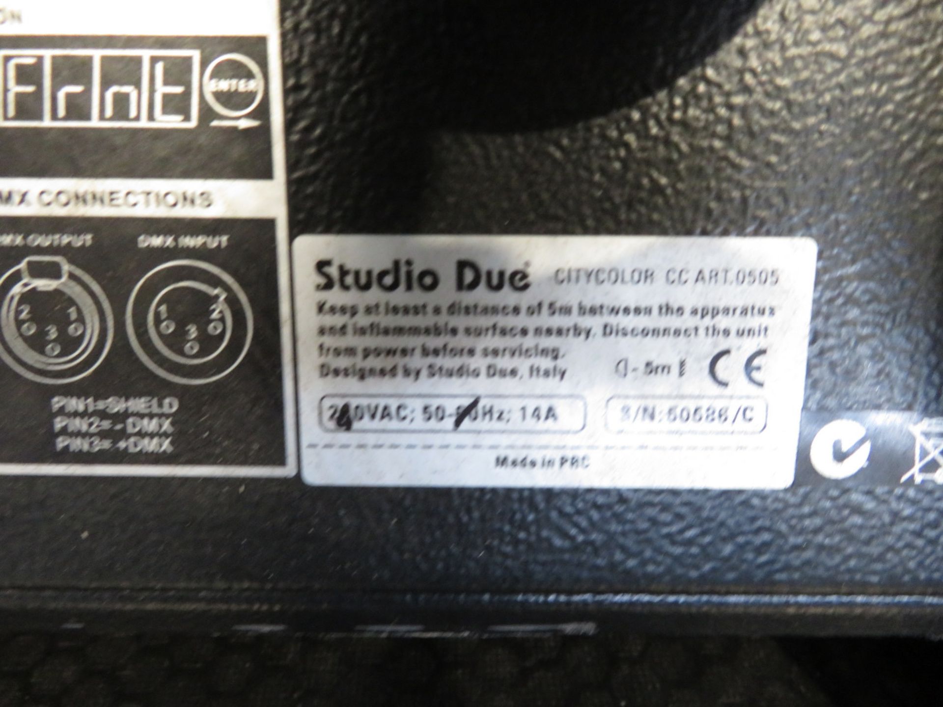 Studio Due City Colour 2500 Wash. Powers up but faulty. Hours: 1035. - Image 5 of 7