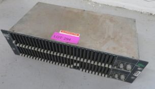 BSS FCS-960 Dual mode graphic equalizer. Untested.