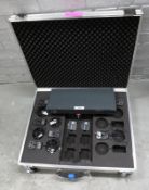 Kramer XGA TP-210 Line transmitter set with flightcase. Includes 7 PT-120 Receivers.