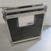 Rack case. Dimensions: 53x62x12cm (LxDxH)