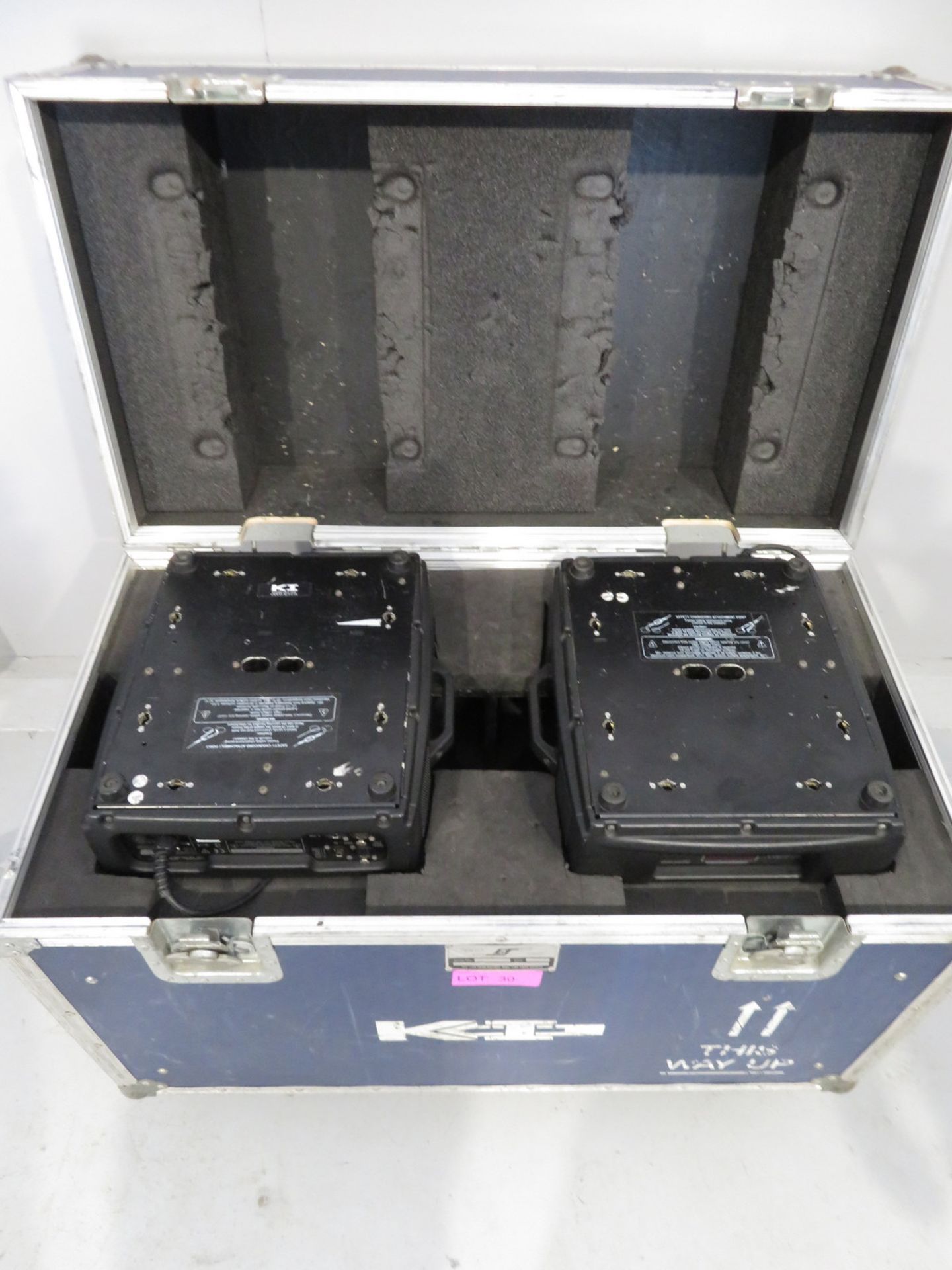 Pair of Robe Colourspot 250 AT Series in flightcase. Includes hanging clamps. Working con - Image 8 of 9