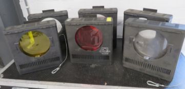6x Chroma Colour scrollers with case. Untested.