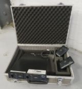 Toa Lapel Radio microphone kit with flightcase. Untested.