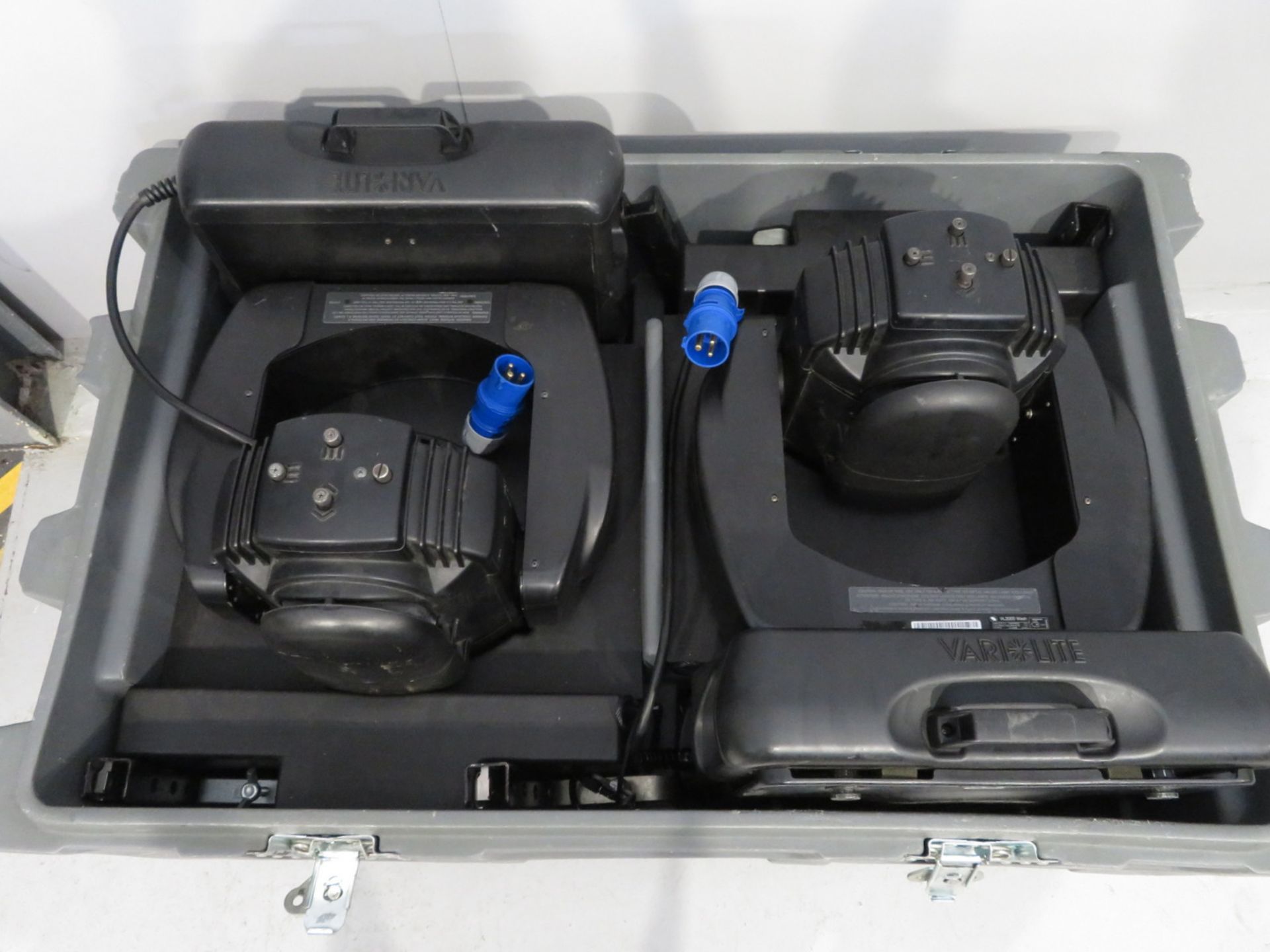 Pair of Varilite VL2402 Wash in flightcase. Includes hanging clamps and safety bonds. Work - Image 7 of 8