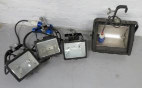 4x Various floodlights. Untested.