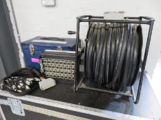 50m 24/8 multi-core cable & stage box with tails.