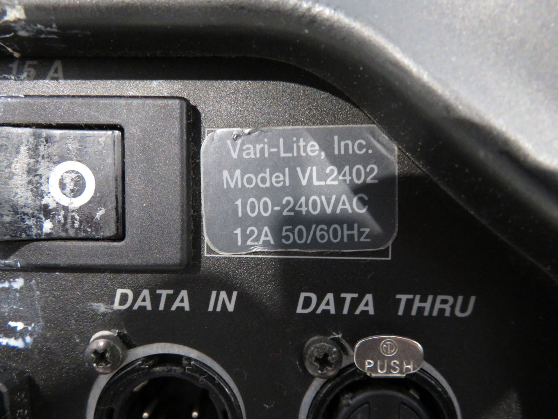 Pair of Varilite VL2402 Wash in flightcase. Includes hanging clamps and safety bonds. Work - Image 7 of 9