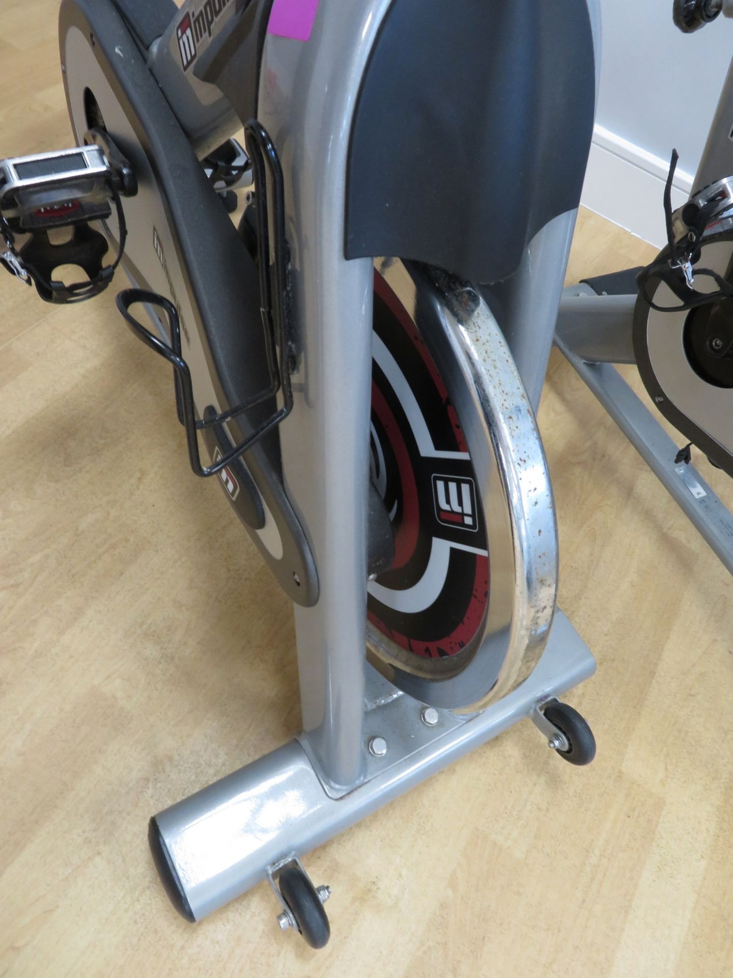 2x Impulse Model: PS300D Spin Bike With Digital Console. Adjustable Seat & Handle Bars. Di - Image 4 of 14