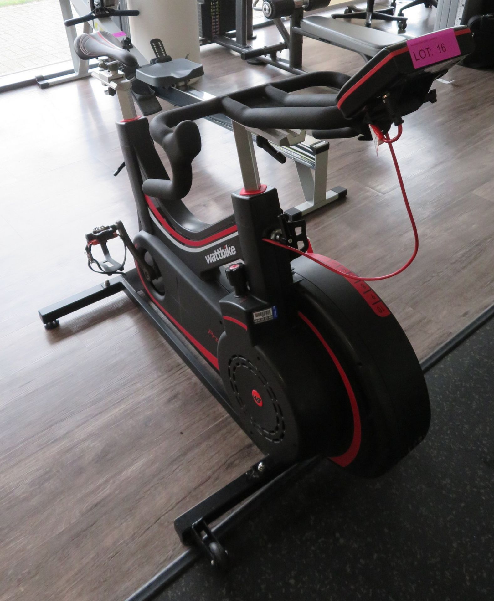 Watt Bike Pro Exercise Bike Complete With Model B Digital Display Console. Good Working Condition. - Image 2 of 10